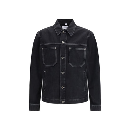 Off-White Black Cotton Denim Jacket