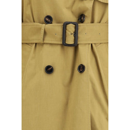 Burberry Beige Polyester Trench Coat