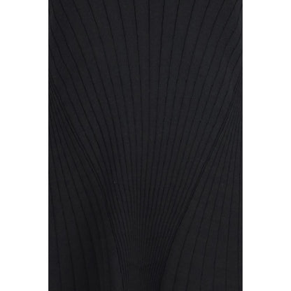 Max Mara Black Viscose Casual Dress