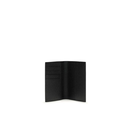 Dolce & Gabbana Black Calf Leather Bos Taurus Wallet