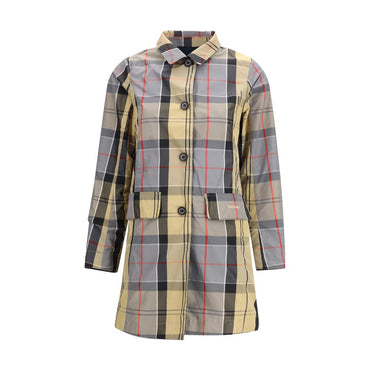Barbour Blue Polyester Trench Coat
