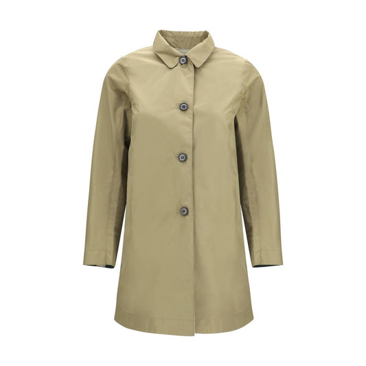 Barbour Bicolor Polyester Trench Coat
