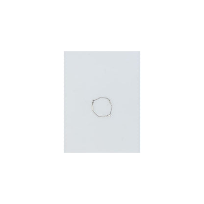 Saint Laurent Silver Glass Bracelet