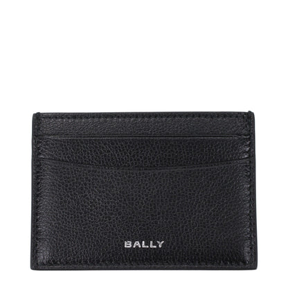Bally Black Leather Cardholder