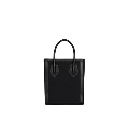 Balmain Black Cotton Tote Bag