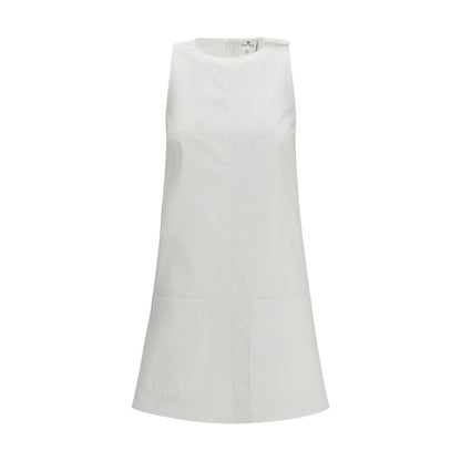 Courrèges White Cotton Casual Dress
