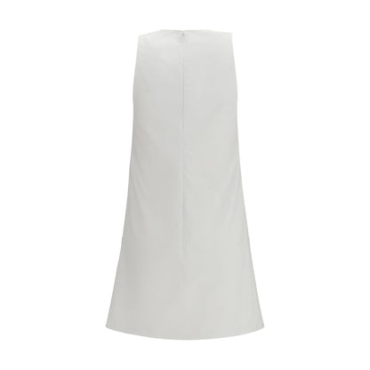 Courrèges White Cotton Casual Dress