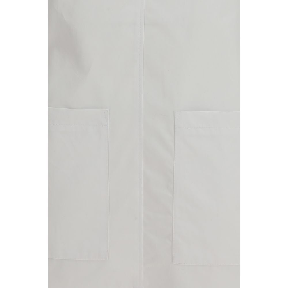 Courrèges White Cotton Casual Dress