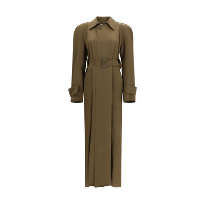 Petar Petrov Bicolor Silk Trench Coat