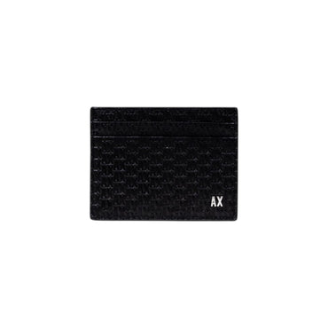 Armani Exchange Black Leather Wallet