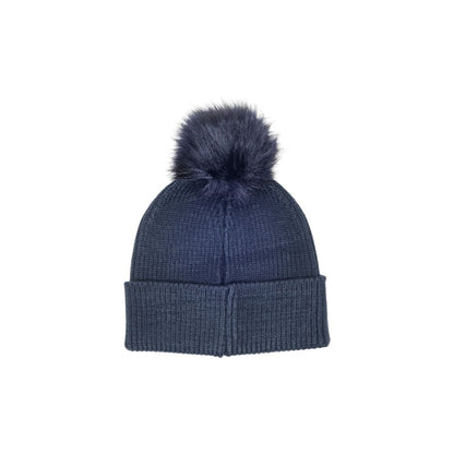 Barbour Blue Viscose Beanie