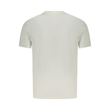 Calvin Klein White Cotton Men T-Shirt