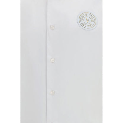 Versace Jeans White Cotton Shirt