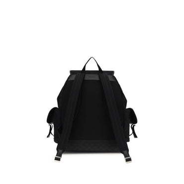 Gucci Black Fabric Backpack