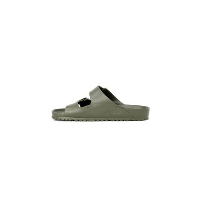 Birkenstock Green Plastic Flat Sandals