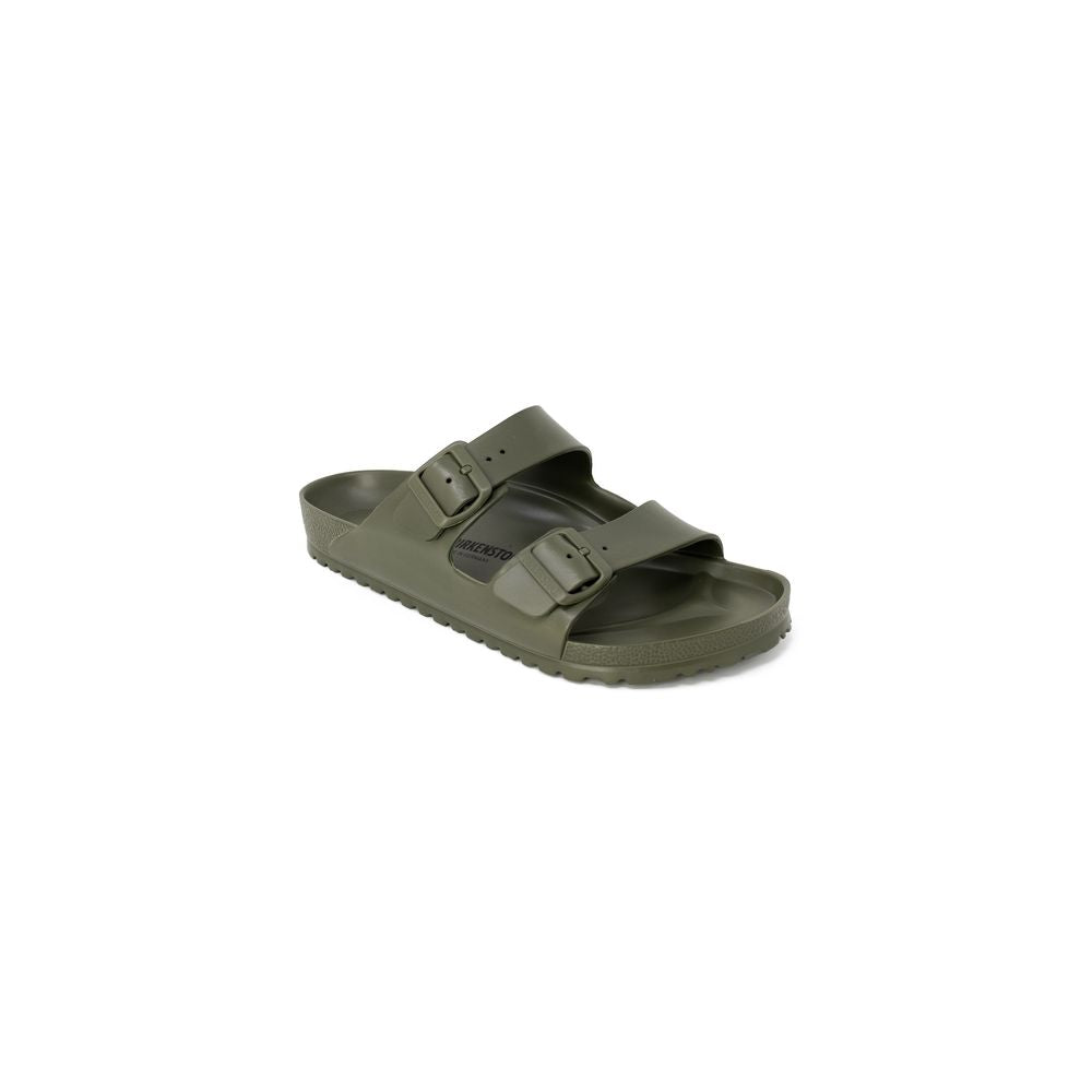 Birkenstock Green Plastic Flat Sandals