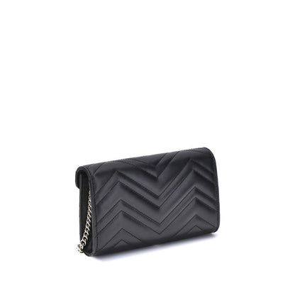 Gucci Black Calf Leather Bos Taurus Shoulder Bag