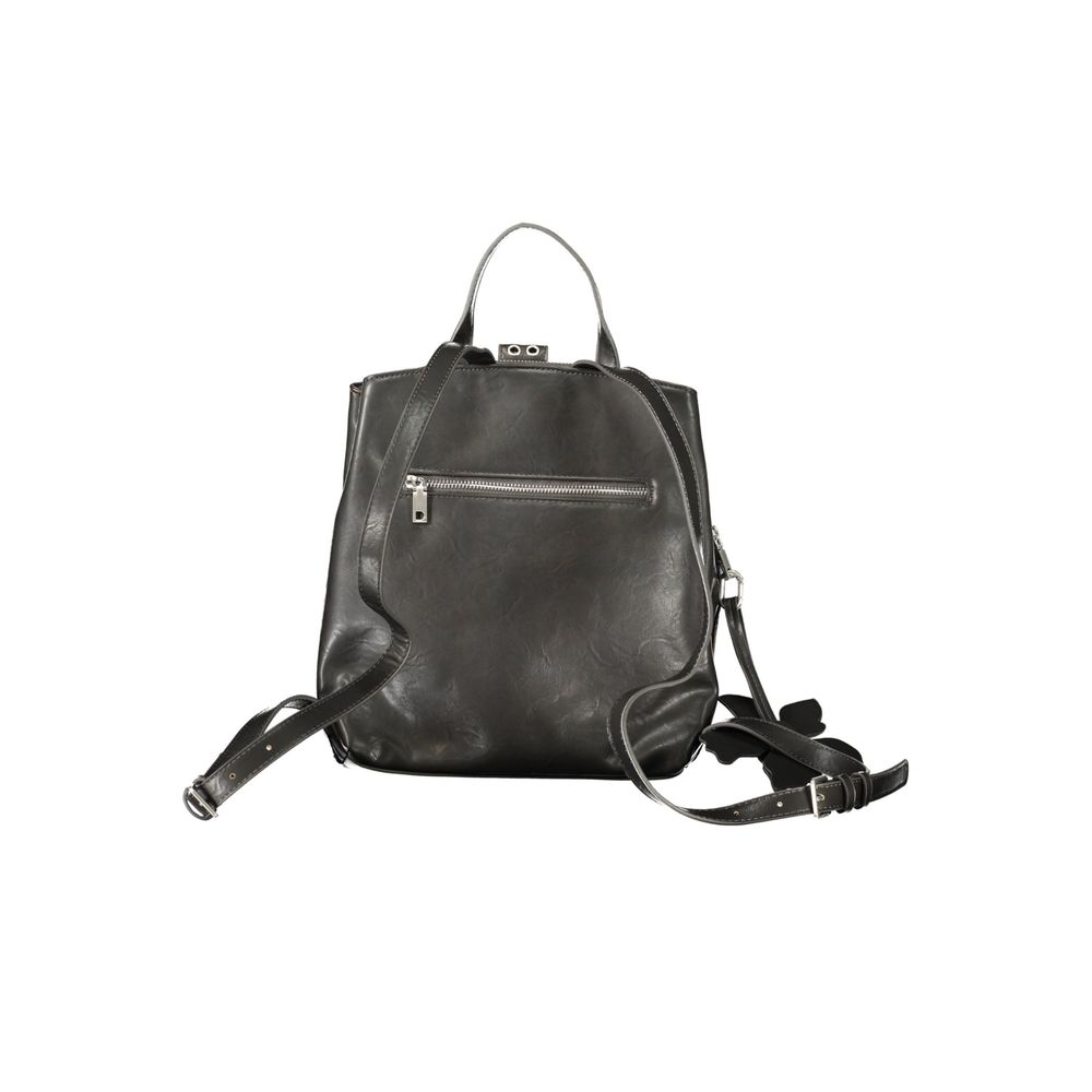 Desigual Black Polyurethane Women Backpack