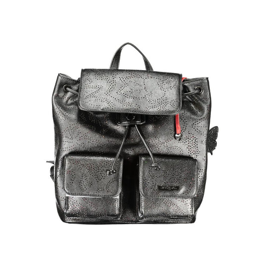 Desigual Black Polyurethane Women's Mini Backpack