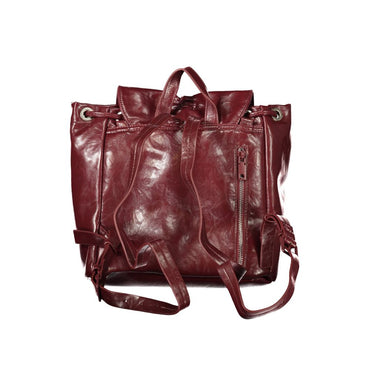 Desigual Burgundy Polyurethane Women Backpack