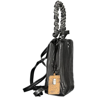 Desigual Black Polyurethane Women Mini Backpack