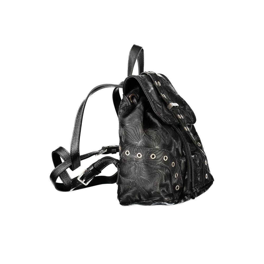 Desigual Black Polyurethane Women Backpack