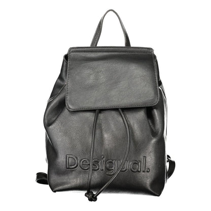 Desigual Black Polyurethane Women's Backpack