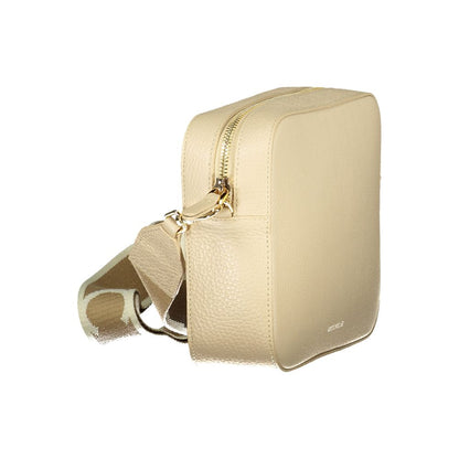 Coccinelle Beige Leather Handbag
