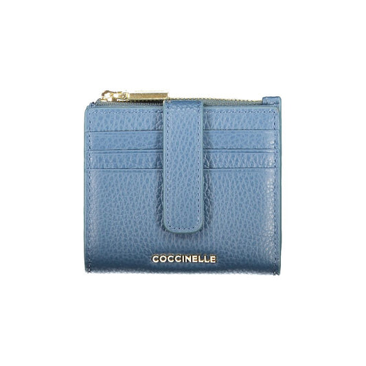 Coccinelle Blu Leather Women Wallet