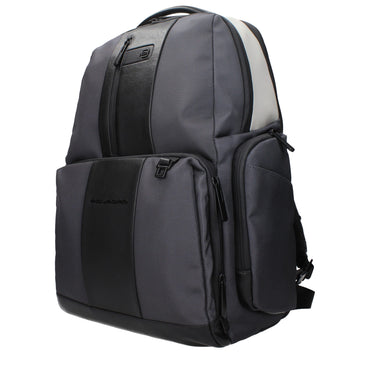 Piquadro Gray Nylon Backpack