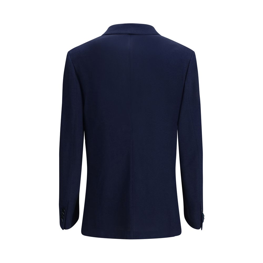 Brioni Black Silk Blazer
