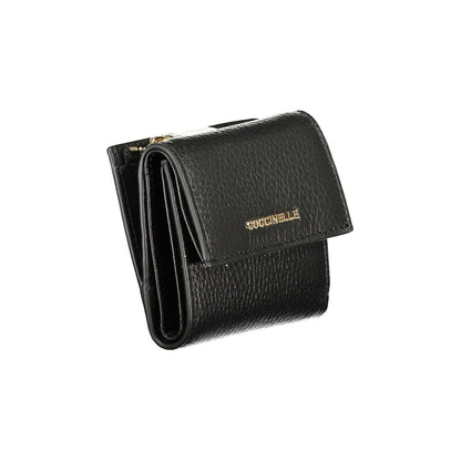 Coccinelle Black Leather Women Wallet