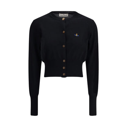 Vivienne Westwood Black Cotton Cardigan