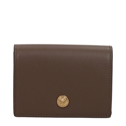 Versace Brown Leather Wallet