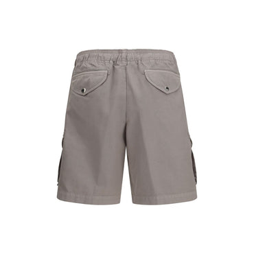 Brunello Cucinelli Beige Cotton Bermuda Shorts