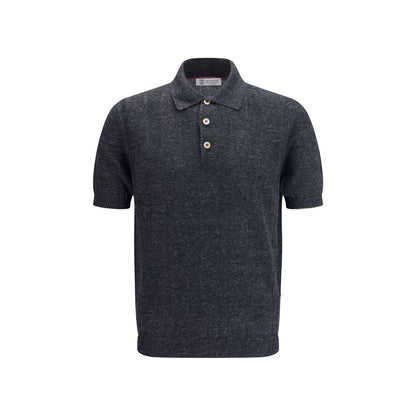 Brunello Cucinelli Gray Cotton Sweatshirt