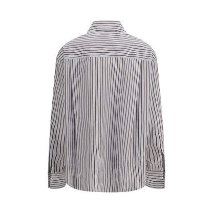 Loulou De Saison Multicolor Cotton Pattern Shirt