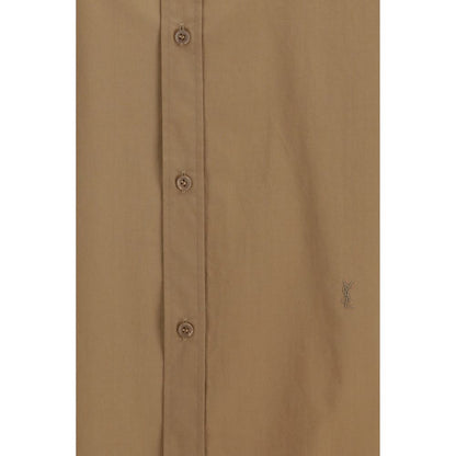 Saint Laurent Beige Cotton Dress Shirt