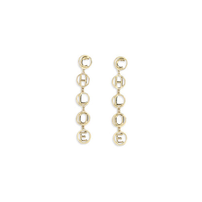 Chloé Gold Brass Earrings