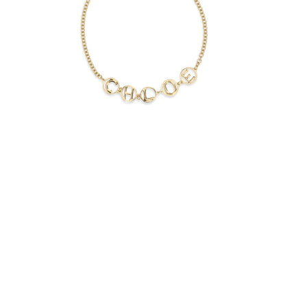 Chloé Gold Brass Necklace