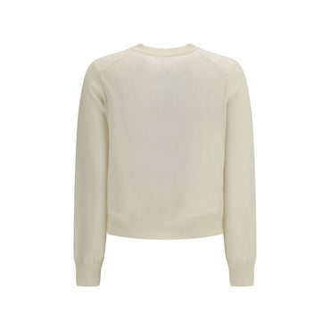 Maison Kitsuné Beige Cotton Cardigan