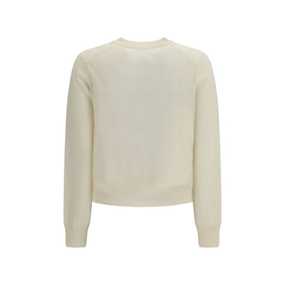 Maison Kitsuné Beige Cotton Cardigan