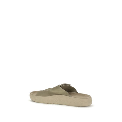 Veja Beige Calf Leather Bos Taurus Sandals