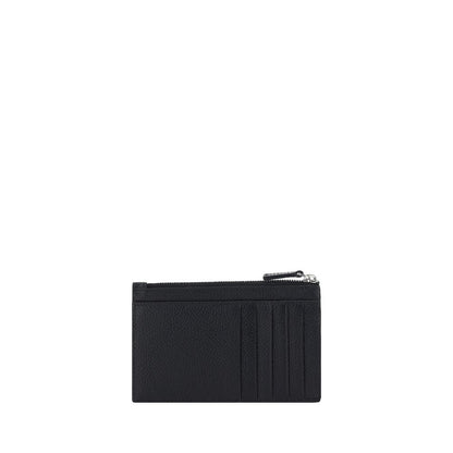 Balenciaga Black Calf Leather Bos Taurus Wallet