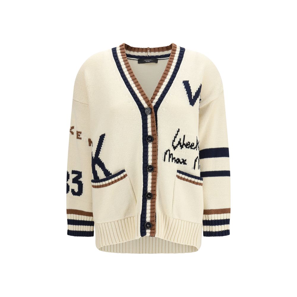 Max Mara Beige Cotton Cardigan
