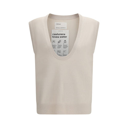Extreme Cashmere Beige Cashmere Sweatshirt
