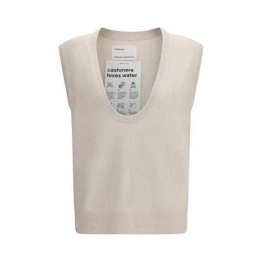 Extreme Cashmere Beige Cashmere Sweatshirt
