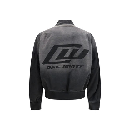 Off-White Black Cotton Bomber