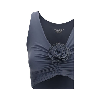Magda Butrym Gray Polyamide Swimwear