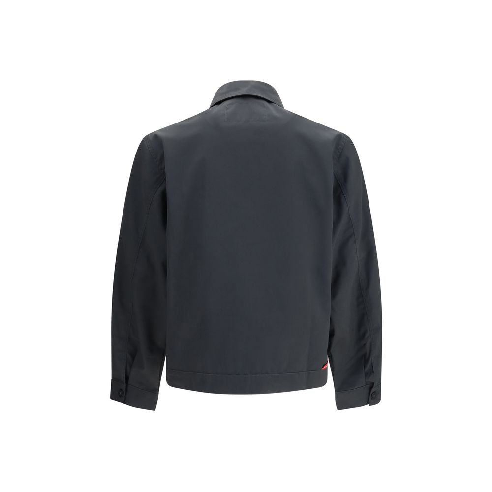 GR10K Gray Cotton Jackets And Coat
